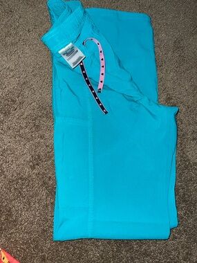 Women's Straight Leg Scrub Pants in Teal
